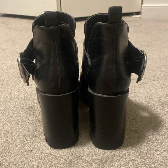 Platform ankle boots - Picture 4 of 6